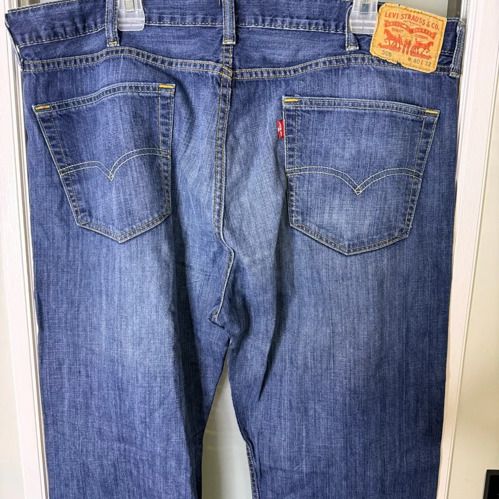 Men's Levi's Blue Straight Jeans Waist 40